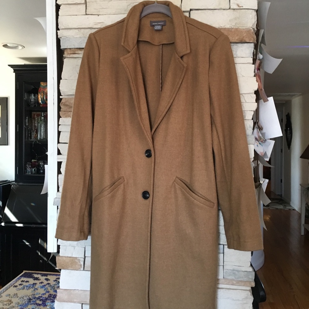 Coat new unlined wool.
